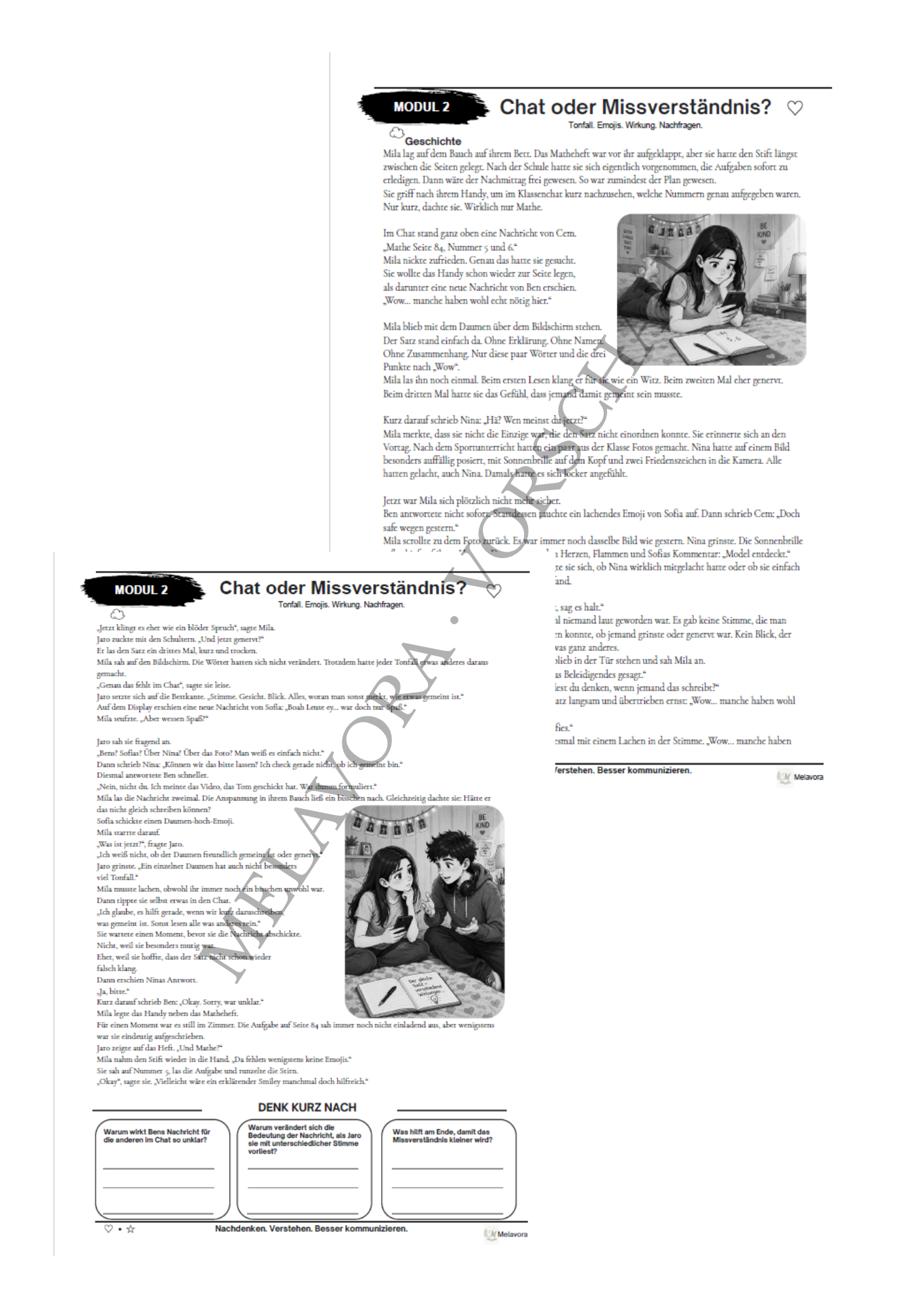 Klassenchat - Komplettpaket Module 1–10 Klassenchat Modul 2 Geschichte