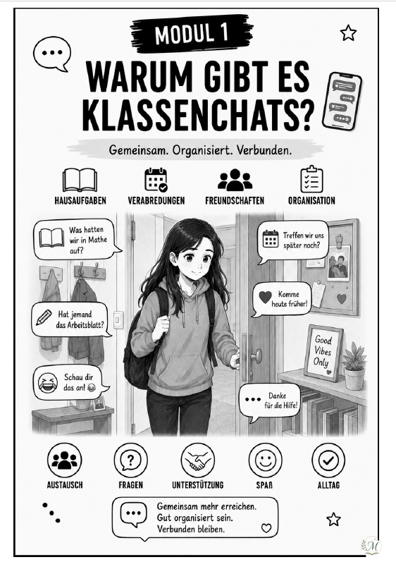 modul 1 klassenchat cover