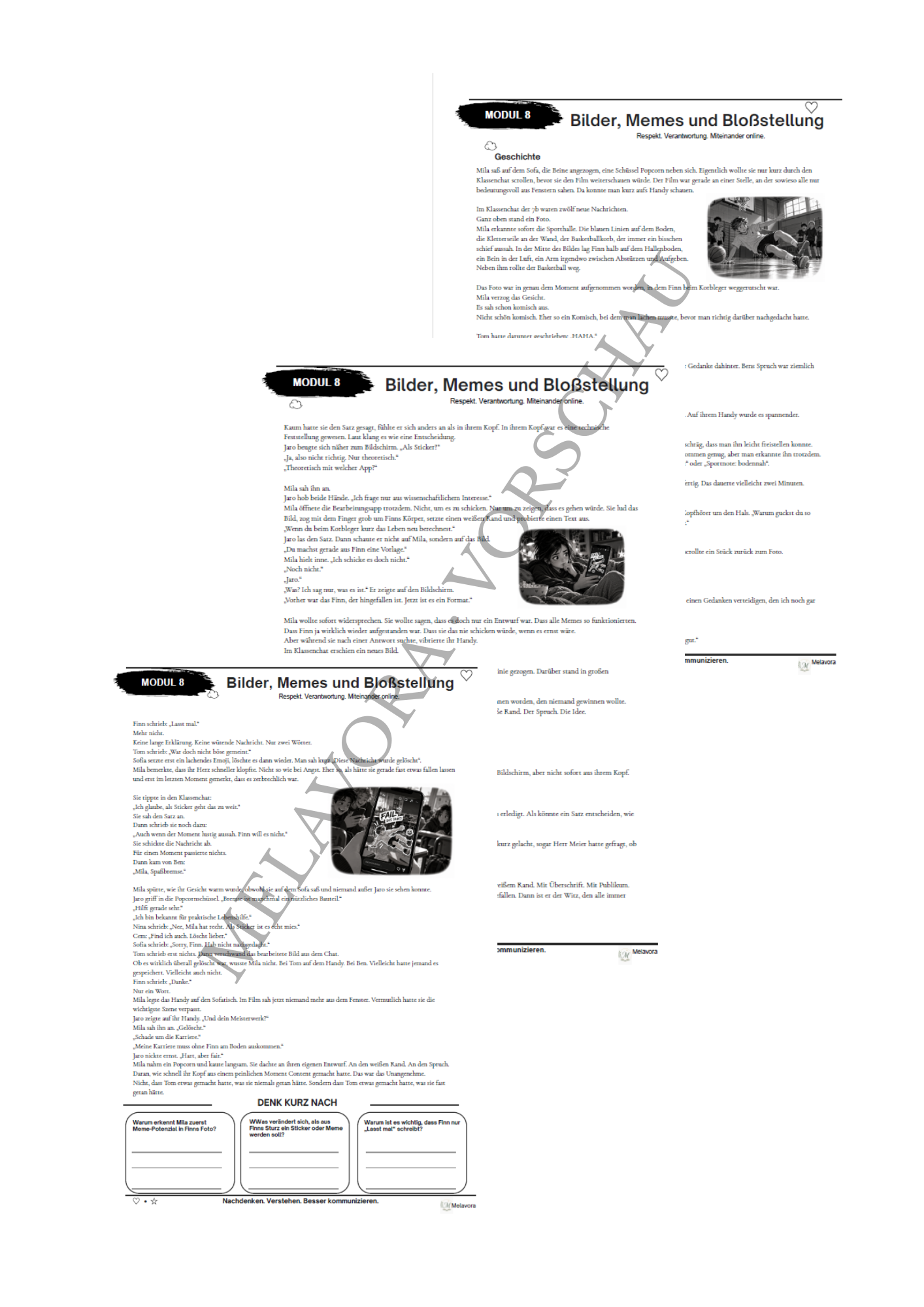 Klassenchat - Komplettpaket Module 1–10 Klassenchat Modul 8 Geschichte