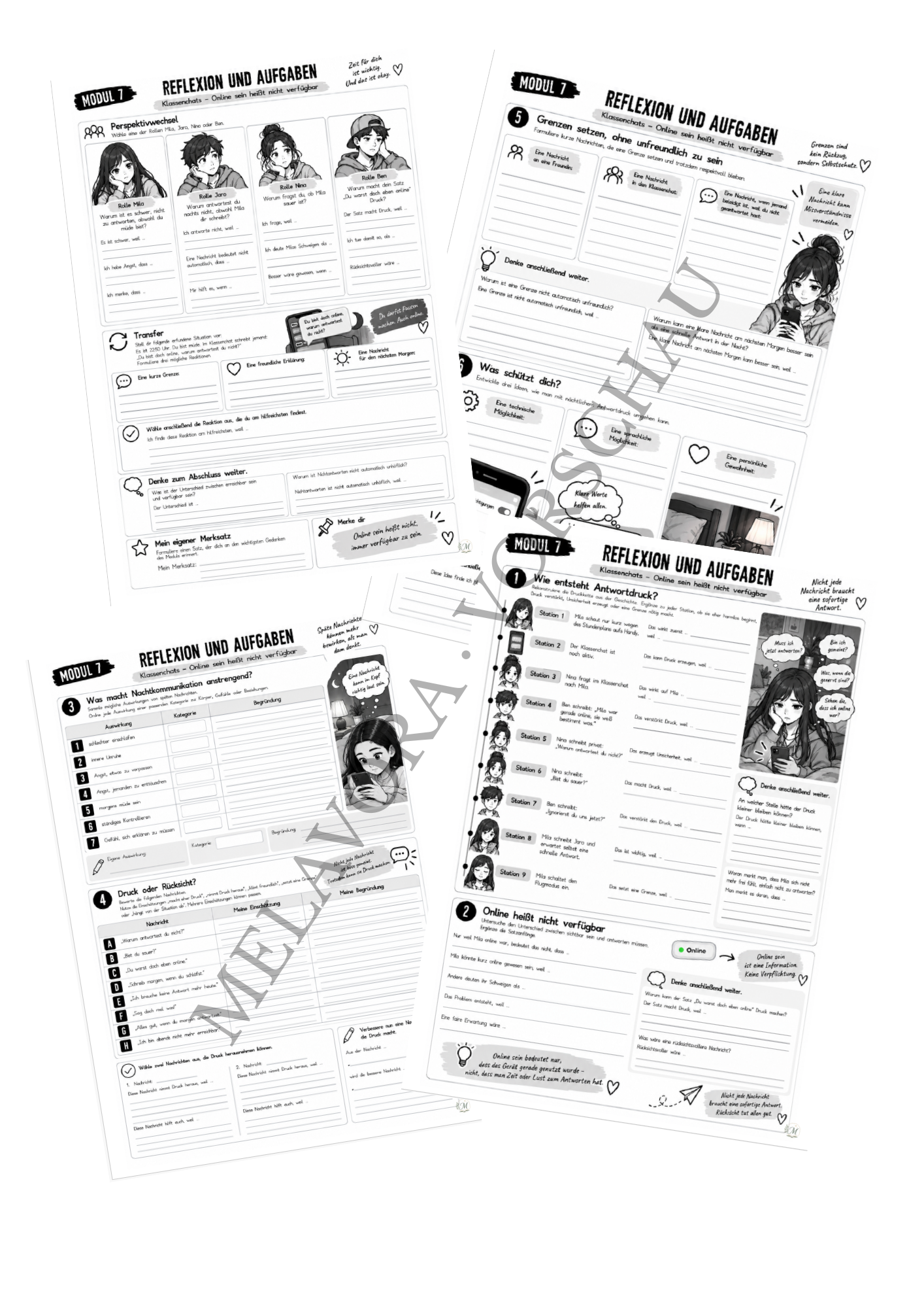 Klassenchat Modul 7 Reflexion
